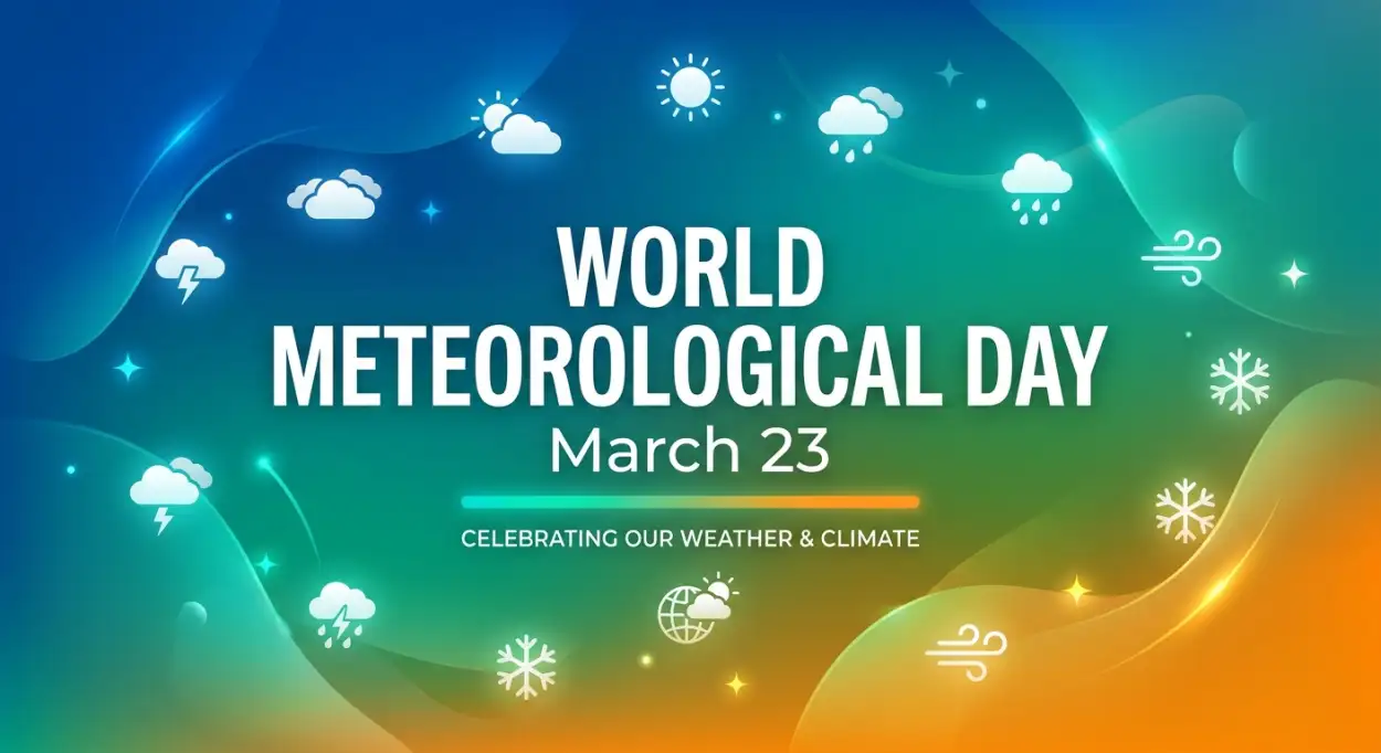 Free Download World Meteorological Day Weather Science Facts - High Quality World Meteorological Day 2026 Date And Theme Image