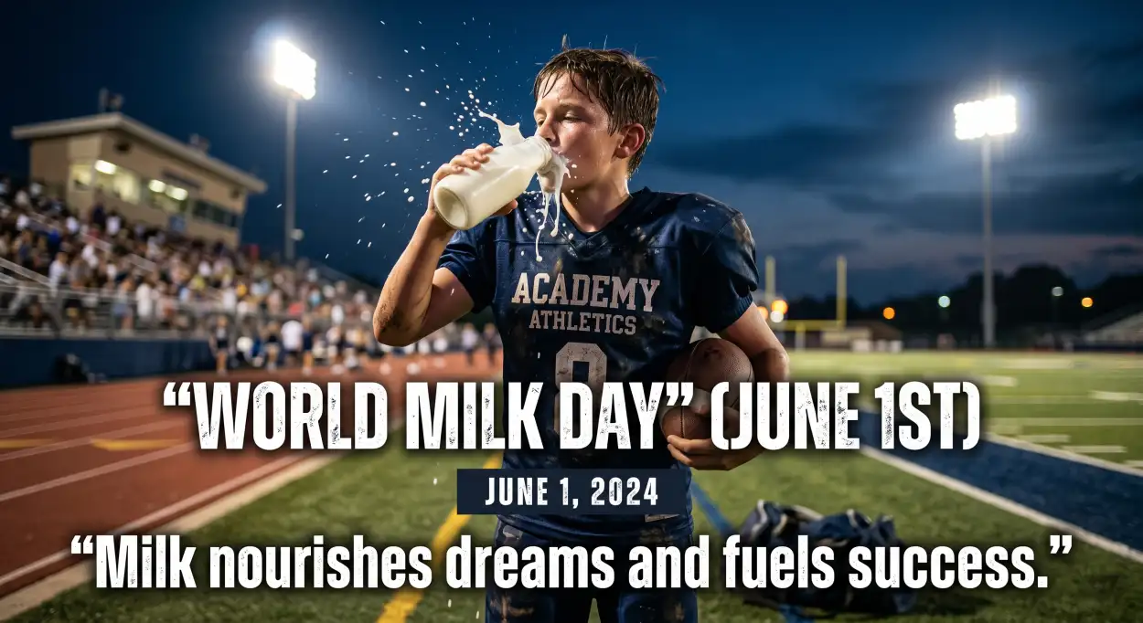Free Download World Milk Day 2026 Dairy Business Marketing Graphics - High Quality World Milk Day 2026 Image