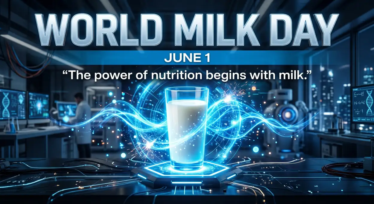 Free Download World Milk Day 2026 Milk Lover Social Media Graphics - High Quality World Milk Day 2026 Image