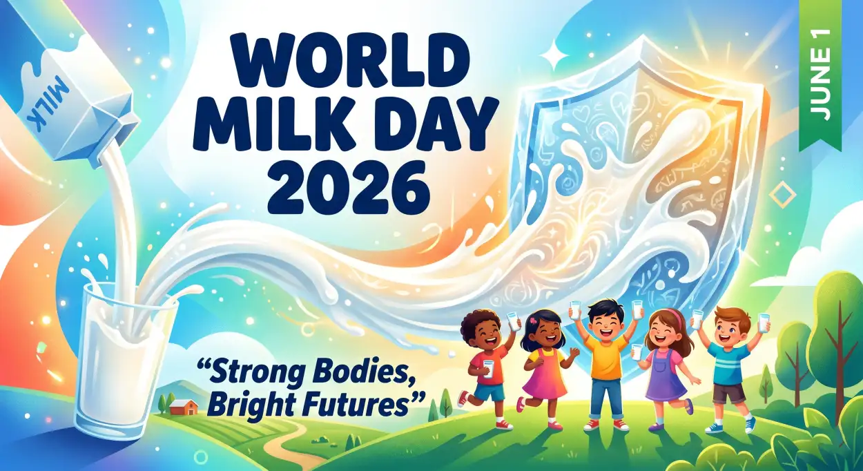 Free Download World Milk Day 2026 Posters And Banners - High Quality World Milk Day 2026 Image