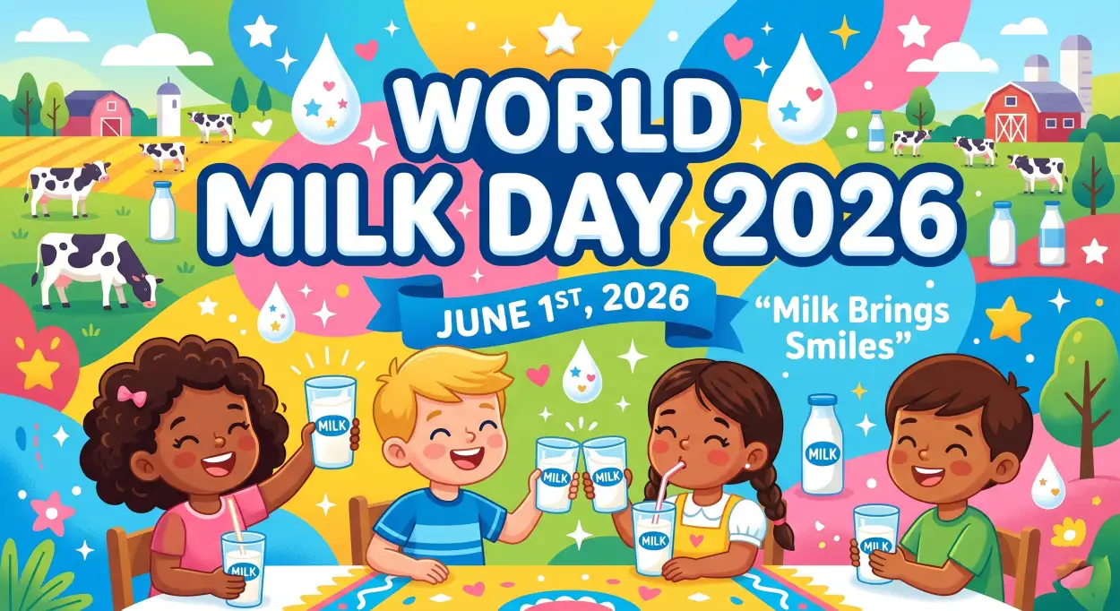 Free Download World Milk Day 2026 School Awareness Campaign Ideas - High Quality World Milk Day 2026 Image