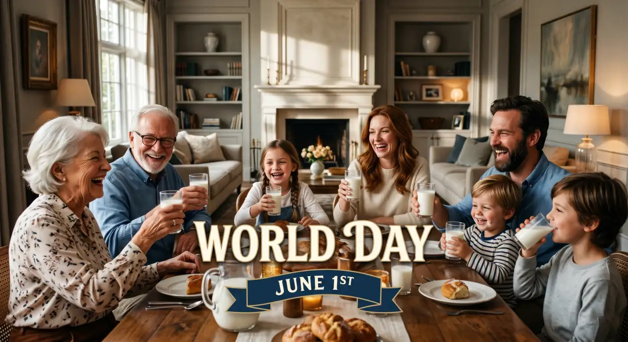 Free Download World Milk Day 2026 Social Media Post Ideas - High Quality World Milk Day 2026 Image