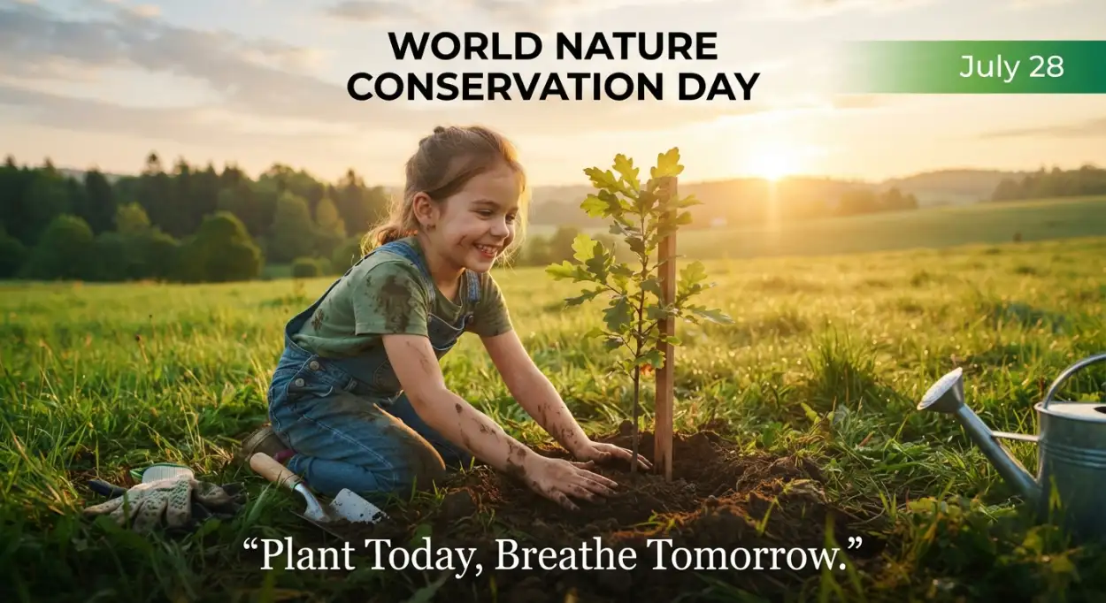 Free Download World Nature Conservation Day 2026 Social Media Post - High Quality World Nature Conservation Day 2026 Image