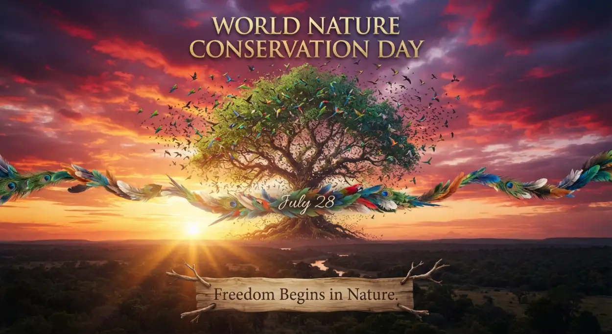 Free Download World Nature Conservation Day Greetings 2026 - High Quality World Nature Conservation Day 2026 Image