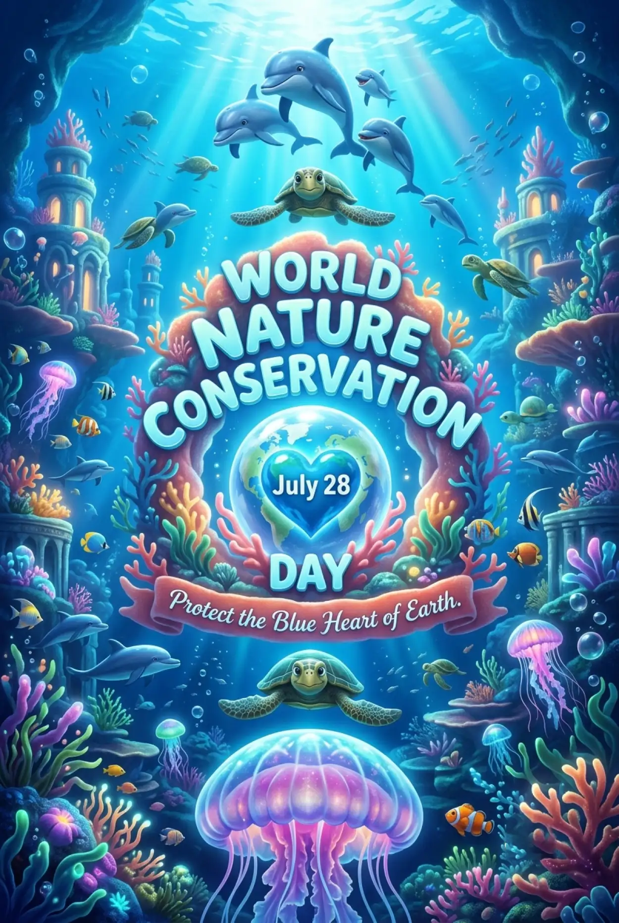 Free Download World Nature Conservation Day Instagram Post - High Quality World Nature Conservation Day 2026 Image