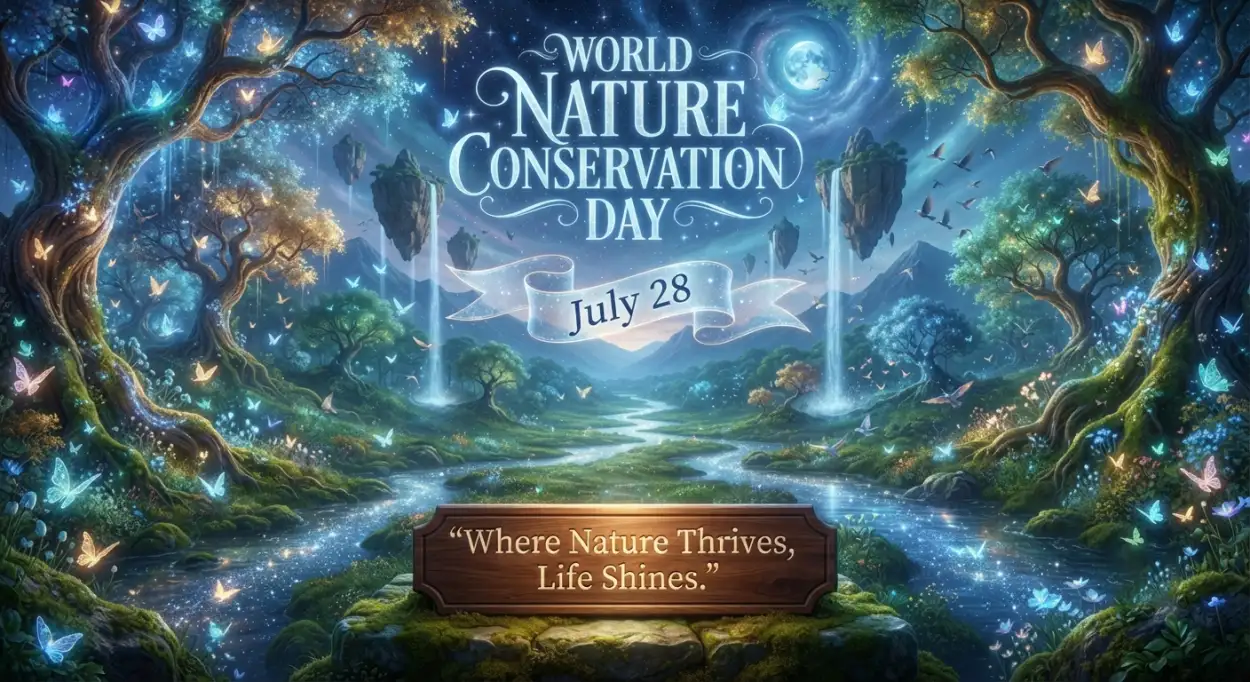 Free Download World Nature Conservation Day Linkedin Post - High Quality World Nature Conservation Day 2026 Image