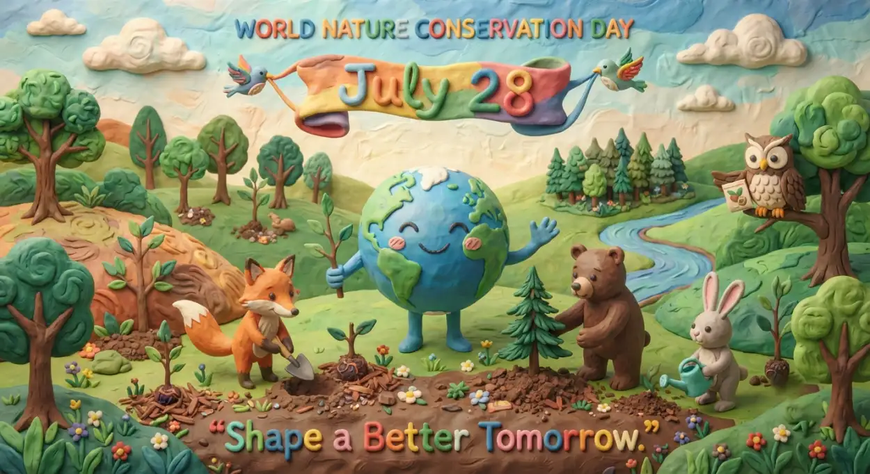 Free Download World Nature Conservation Day Messages 2026 - High Quality World Nature Conservation Day 2026 Image