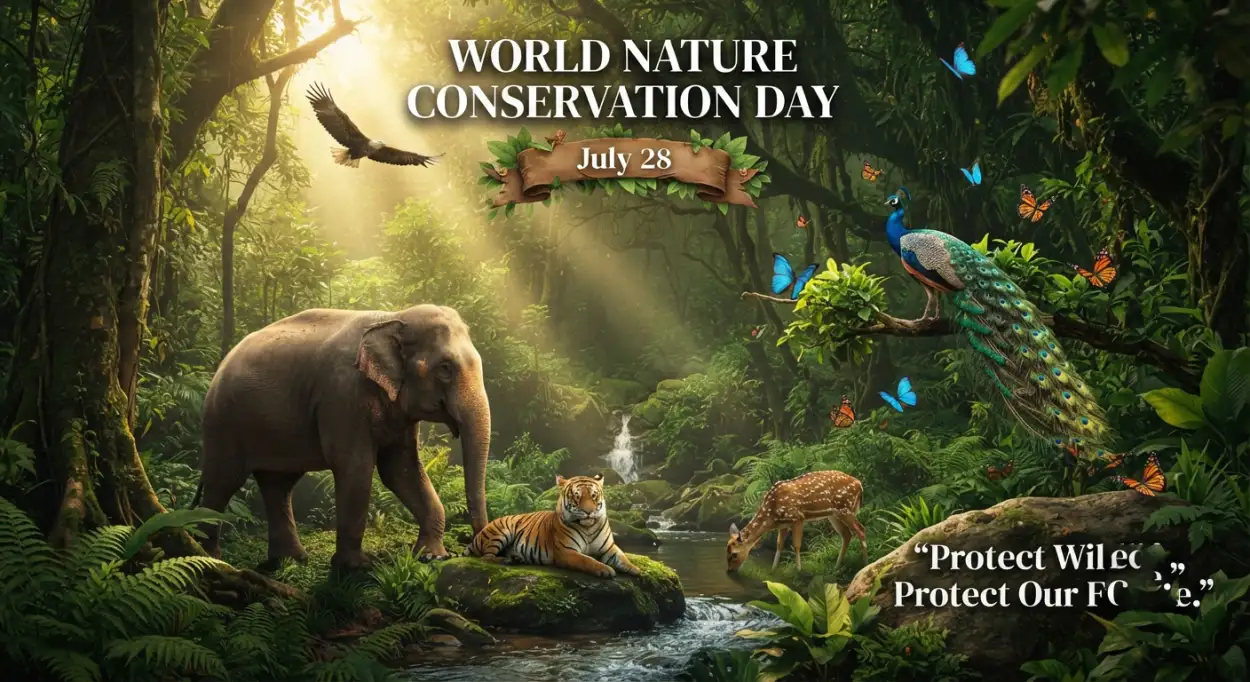 Free Download World Nature Conservation Day Twitter Banner - High Quality World Nature Conservation Day 2026 Image