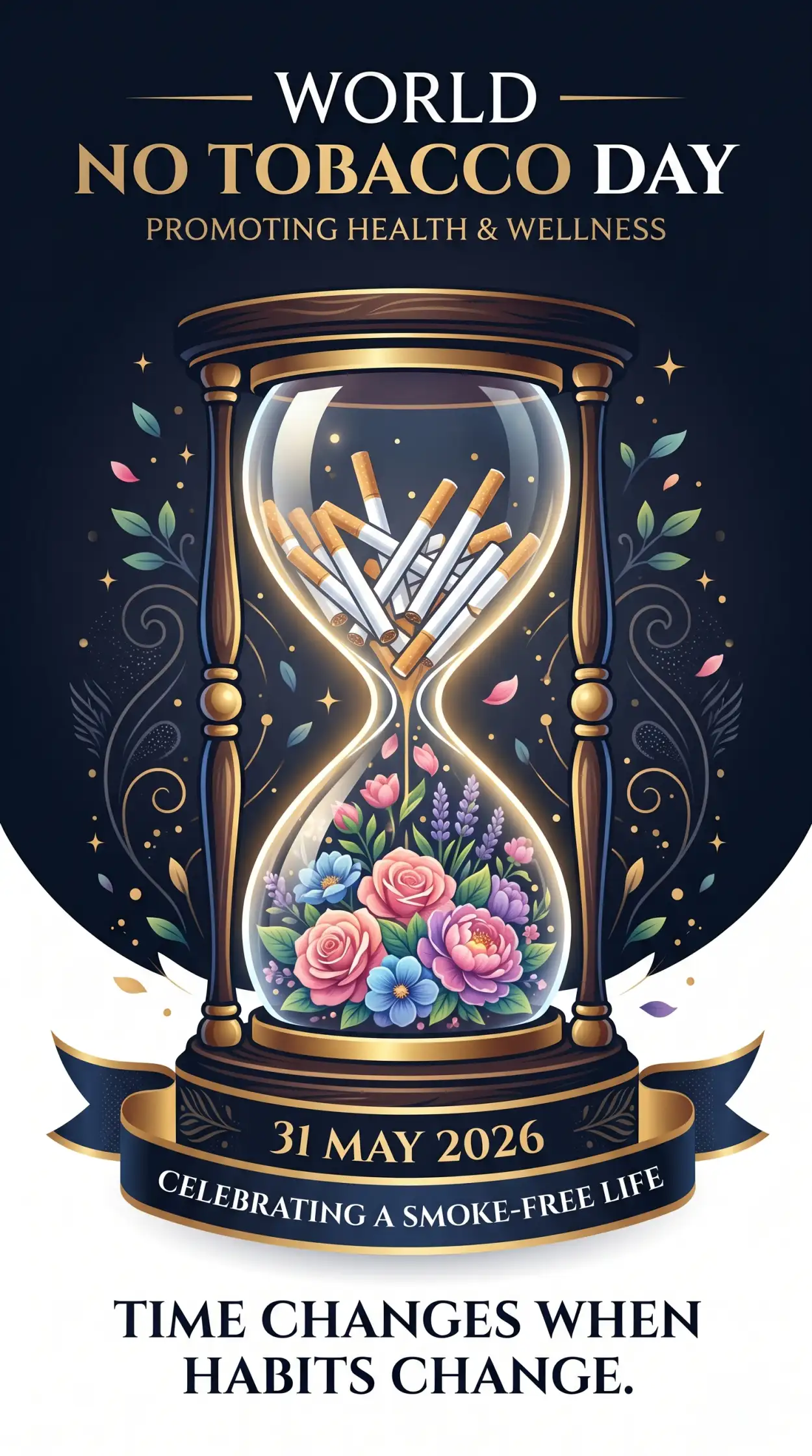 Free Download World No Tobacco Day 2026 Anti Smoking Illustration - High Quality World No Tobacco Day 2026 Image