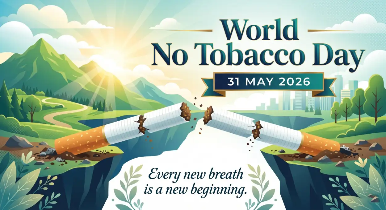 Free Download World No Tobacco Day 2026 Blog Featured Image - High Quality World No Tobacco Day 2026 Image