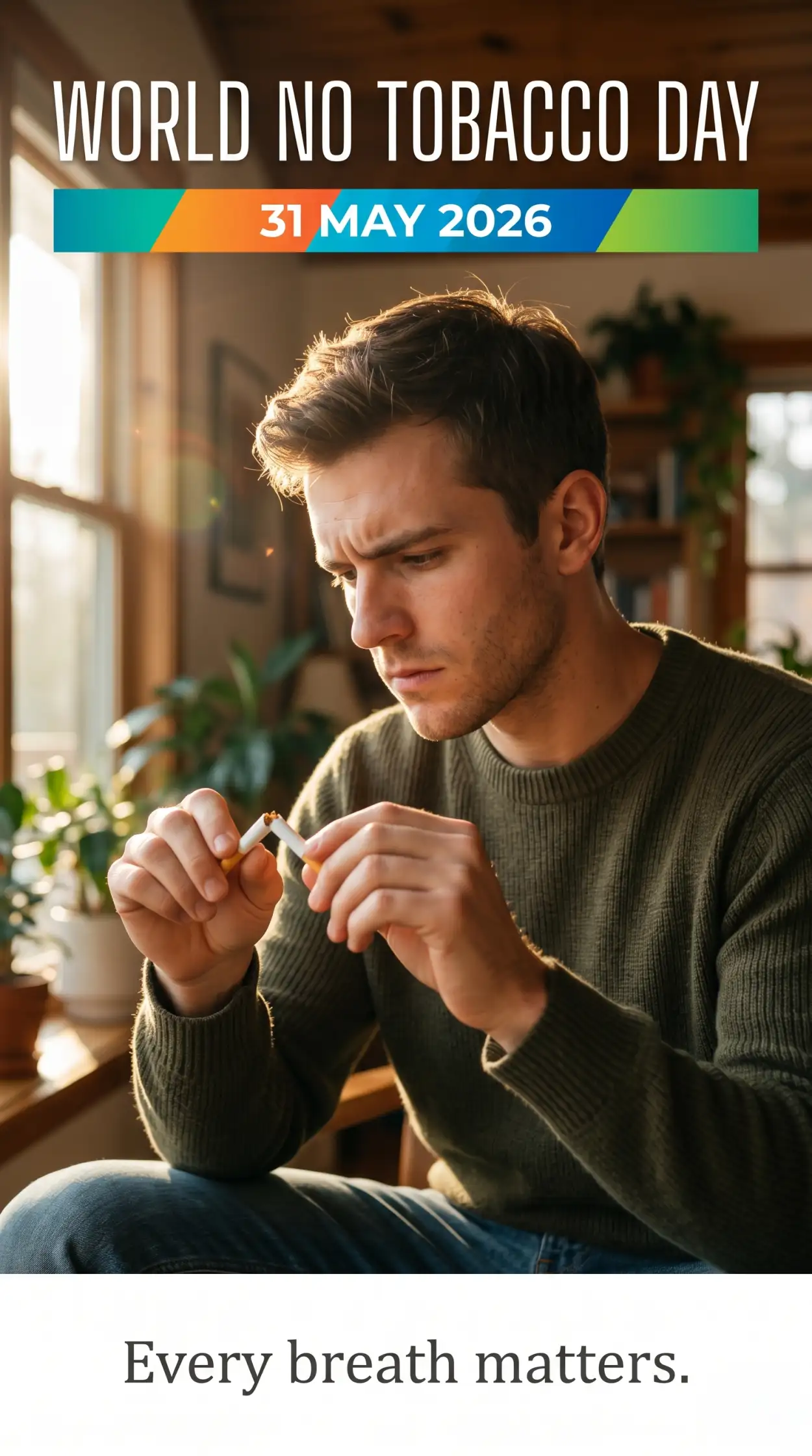 Free Download World No Tobacco Day 2026 Harmful Effects Of Smoking - High Quality World No Tobacco Day 2026 Image
