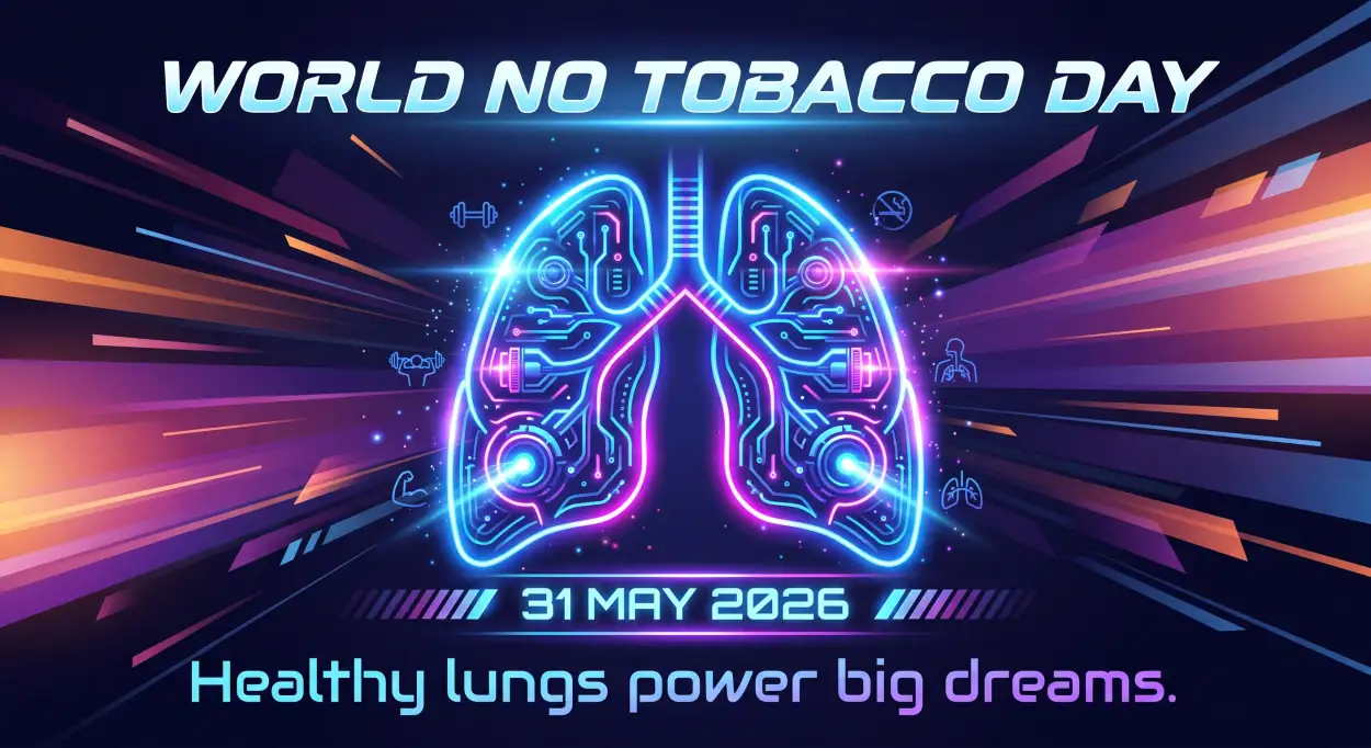 Free Download World No Tobacco Day 2026 Healthcare Banner - High Quality World No Tobacco Day 2026 Image