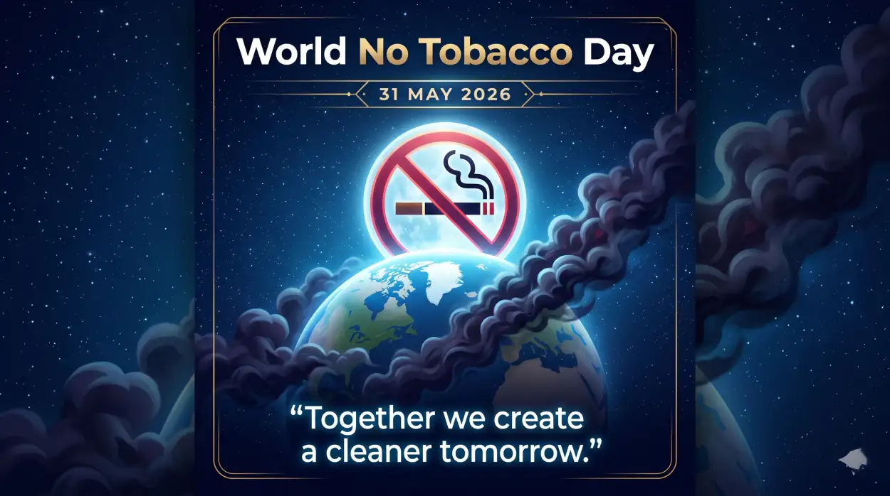 Free Download World No Tobacco Day 2026 Instagram Post - High Quality World No Tobacco Day 2026 Image