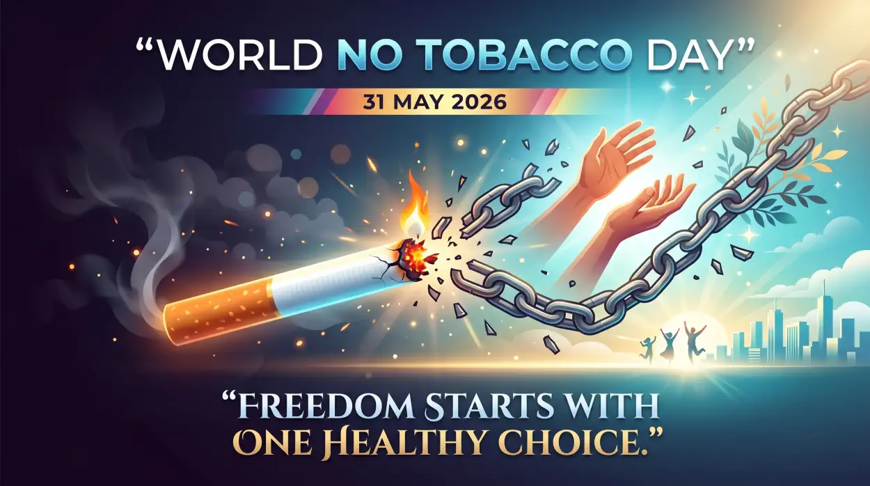 Free Download World No Tobacco Day 2026 Quotes - High Quality World No Tobacco Day 2026 Image