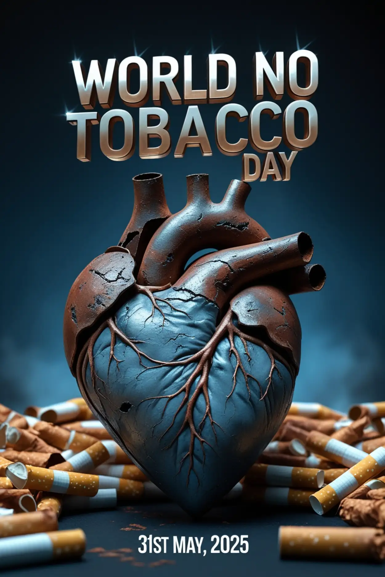 Free Download World No Tobacco Day Dp Image For Profile - High Quality World No Tobacco Day Background
