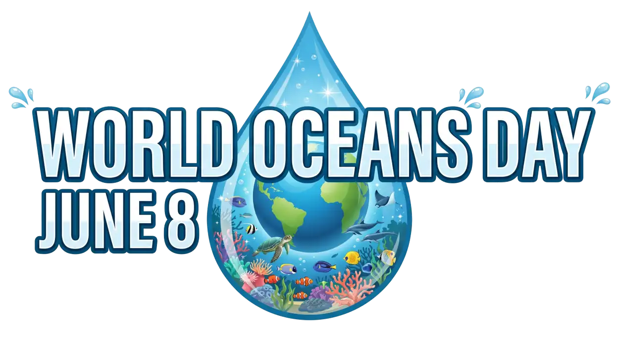 Free Download World Oceans Day 2026 Png Free Download - High Quality World Oceans Day Png Transparent PNG