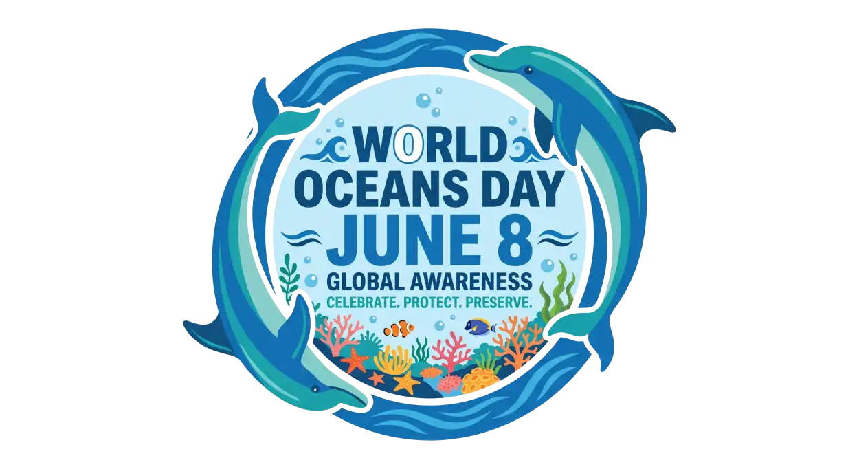 Free Download World Oceans Day Awareness Campaign Png For Social Media - High Quality World Oceans Day Png Transparent PNG
