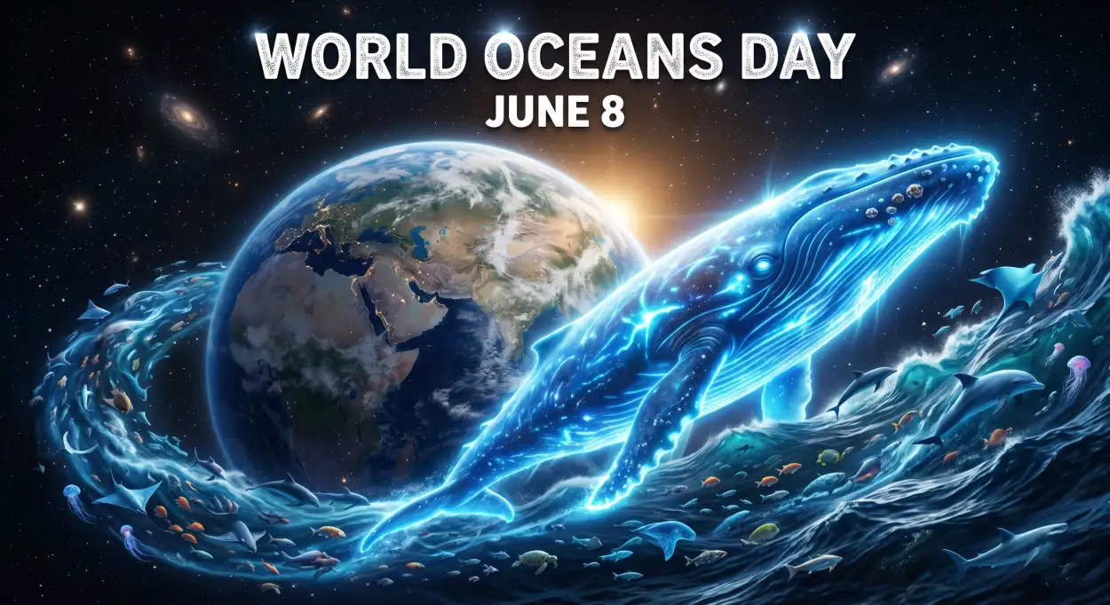 Free Download World Oceans Day Facebook Post Images - High Quality World Oceans Day Social Media Post Image