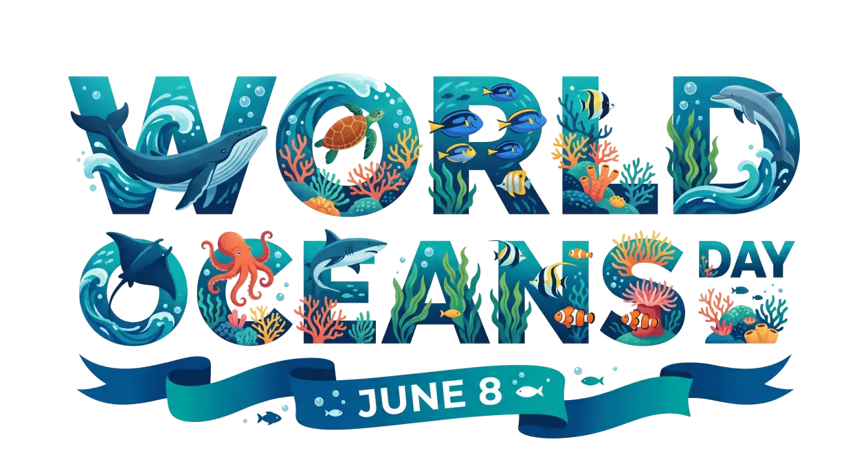 Free Download World Oceans Day Png Beach Cleanup Event Design - High Quality World Oceans Day Png Transparent PNG
