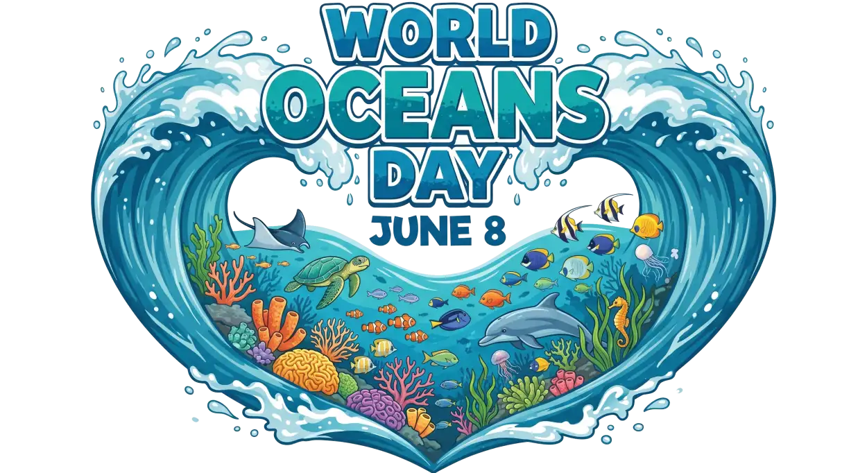 Free Download World Oceans Day Png For Children - High Quality World Oceans Day Png Transparent PNG