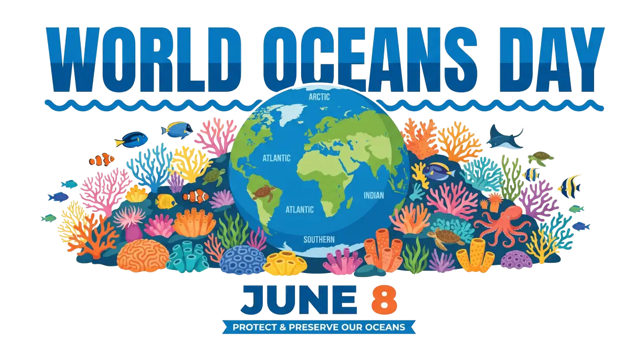 Free Download World Oceans Day Png For Event Promotion - High Quality World Oceans Day Png Transparent PNG