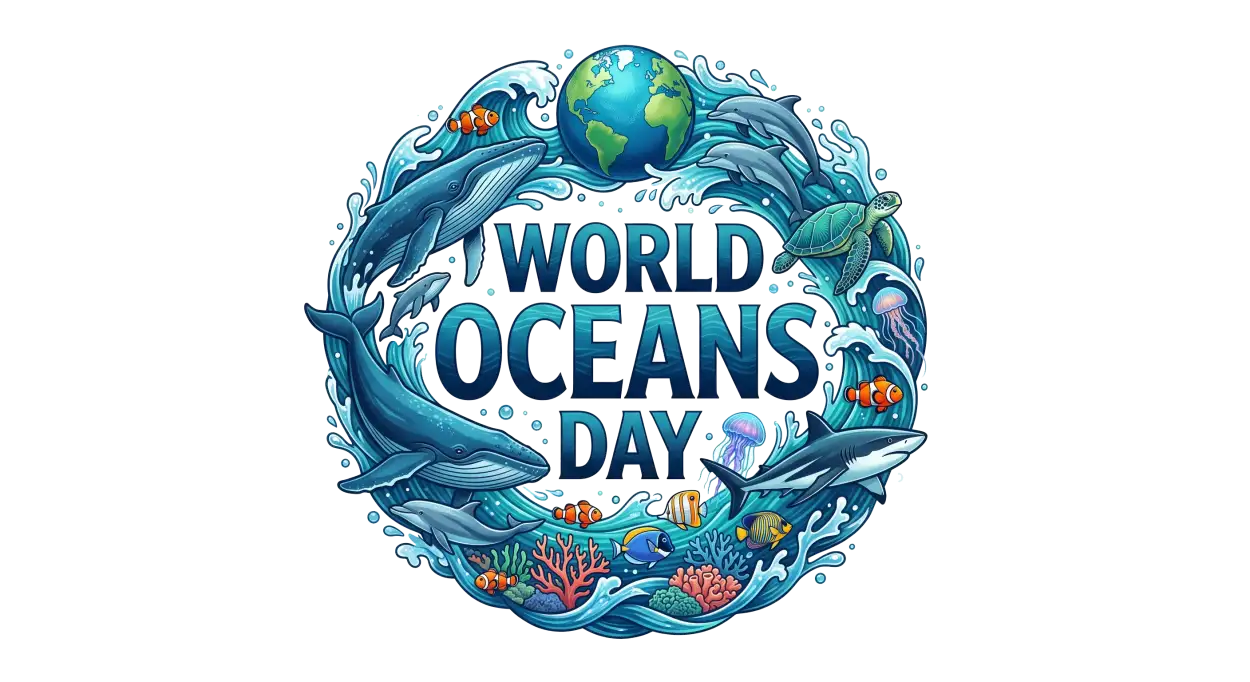 Free Download World Oceans Day Png For Social Media - High Quality World Oceans Day Png Transparent PNG