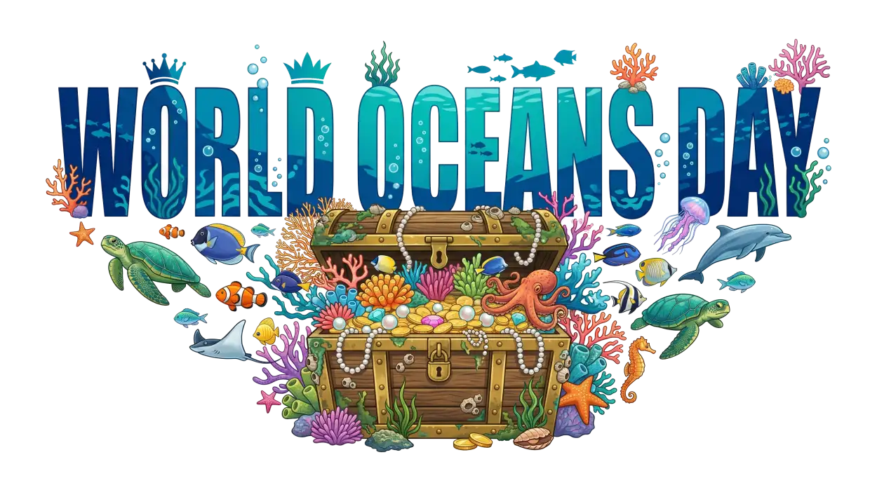 Free Download World Oceans Day Png Marine Ecosystem Artwork - High Quality World Oceans Day Png Transparent PNG
