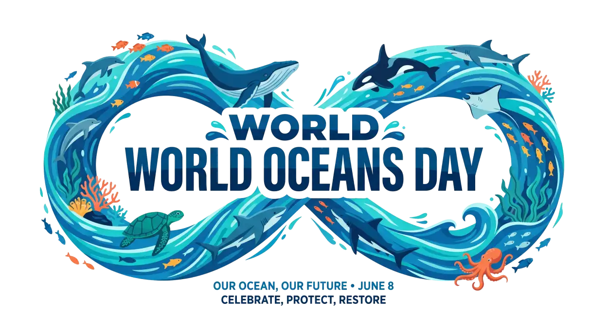 Free Download World Oceans Day Png Poster Template - High Quality World Oceans Day Png Transparent PNG