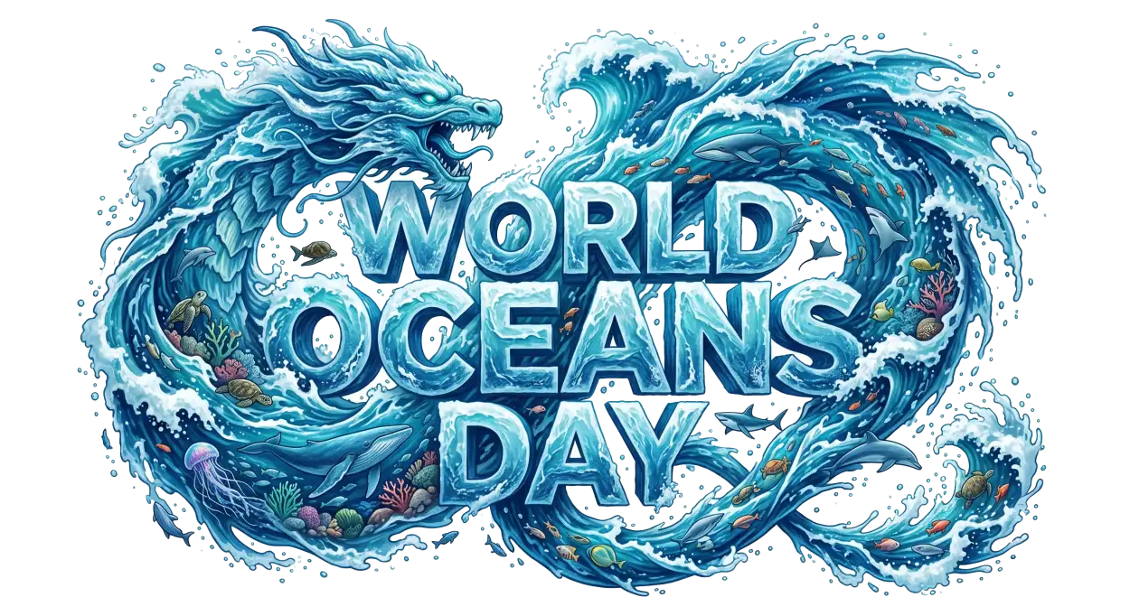 Free Download World Oceans Day Png Realistic Ocean Illustration - High Quality World Oceans Day Png Transparent PNG