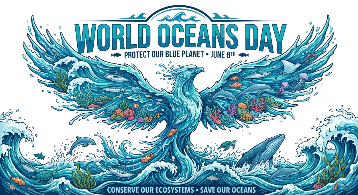 Free Download World Oceans Day Png Save The Ocean Artwork - High Quality World Oceans Day Png Transparent PNG