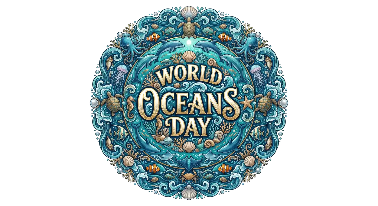 Free Download World Oceans Day Png Template Free - High Quality World Oceans Day Png Transparent PNG