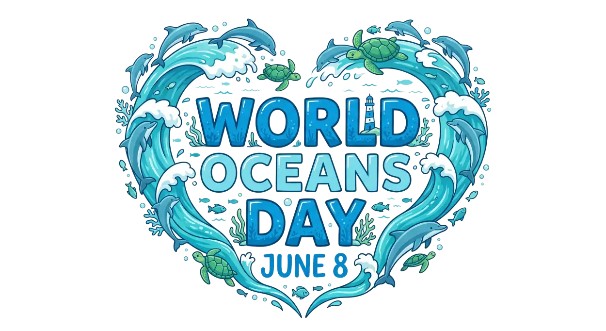 Free Download World Oceans Day Social Media Post Png - High Quality World Oceans Day Png Transparent PNG