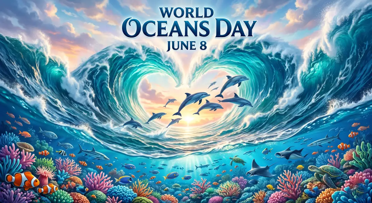 Free Download World Oceans Day Social Media Post - High Quality World Oceans Day Social Media Post Image