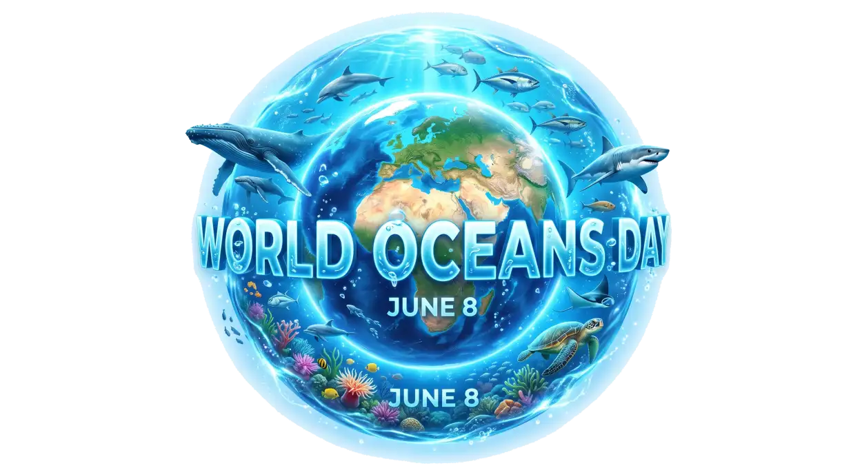 Free Download World Oceans Day Social Networking Image Png - High Quality World Oceans Day Png Transparent PNG