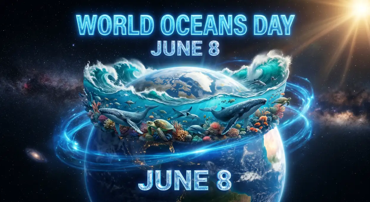 Free Download World Oceans Day Viral Social Media Post Ideas - High Quality World Oceans Day Social Media Post Image