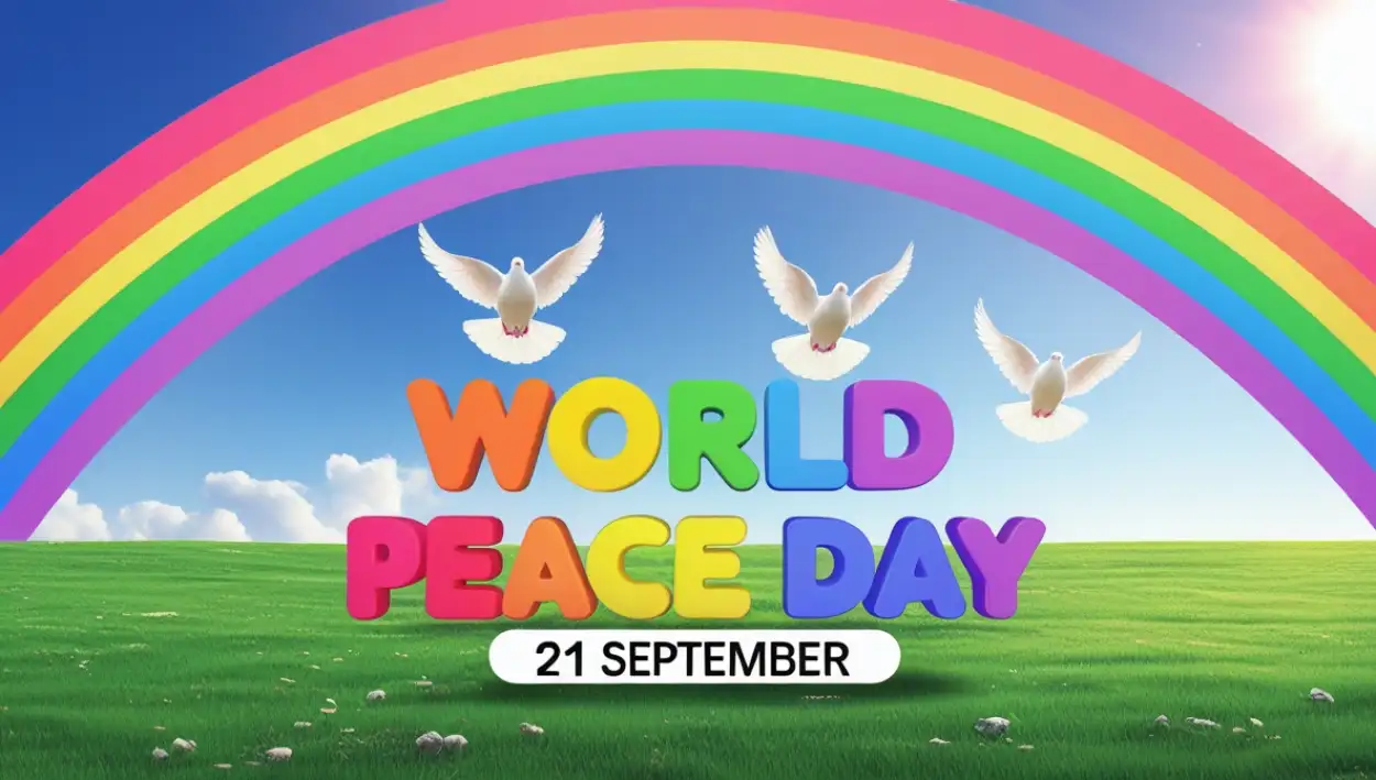 Free Download World Peace Day Posters With Slogans In English - High Quality World Peace Day Image