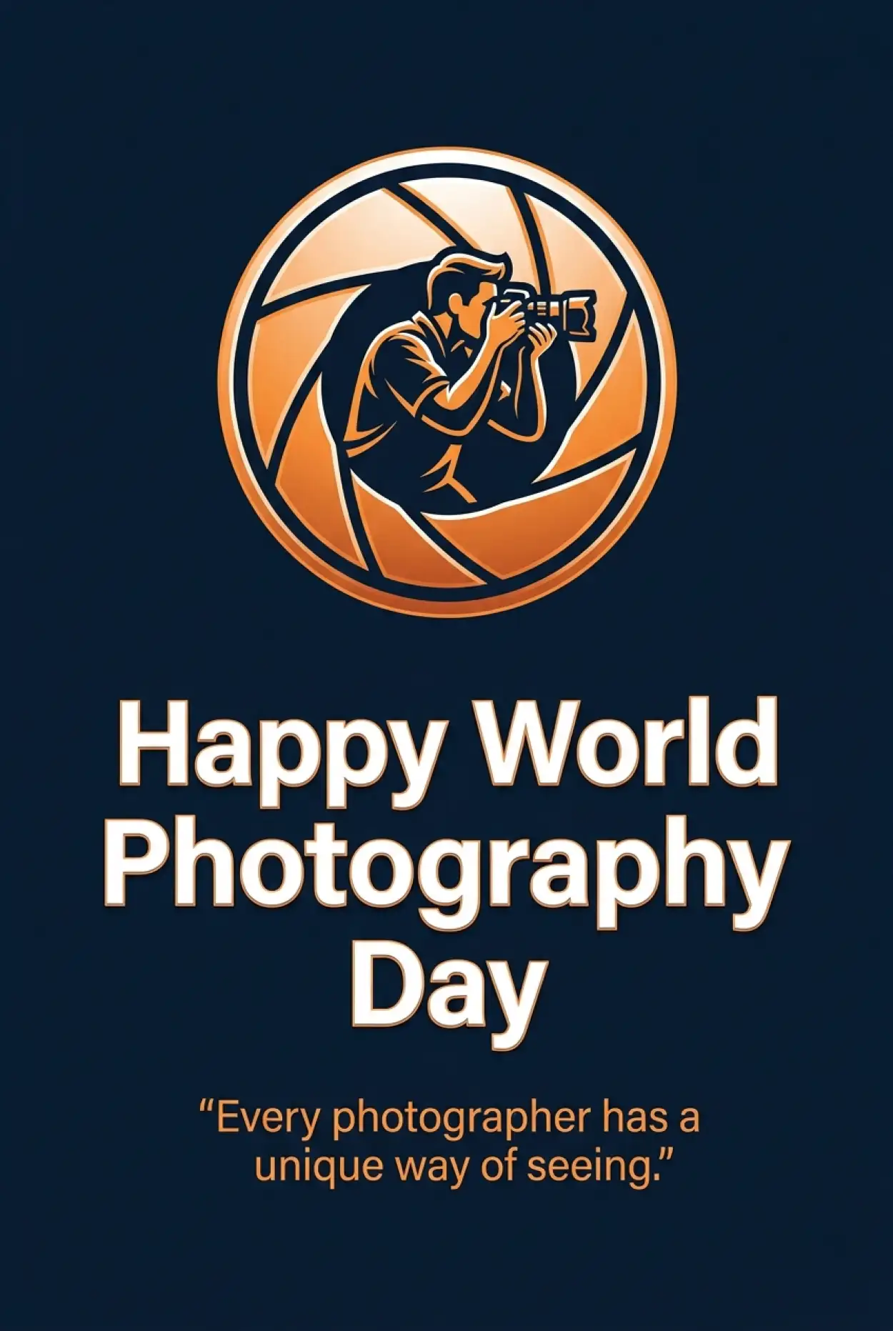 Free Download World Photography Day 2026 Banner - High Quality World Photography Day 2026 Image