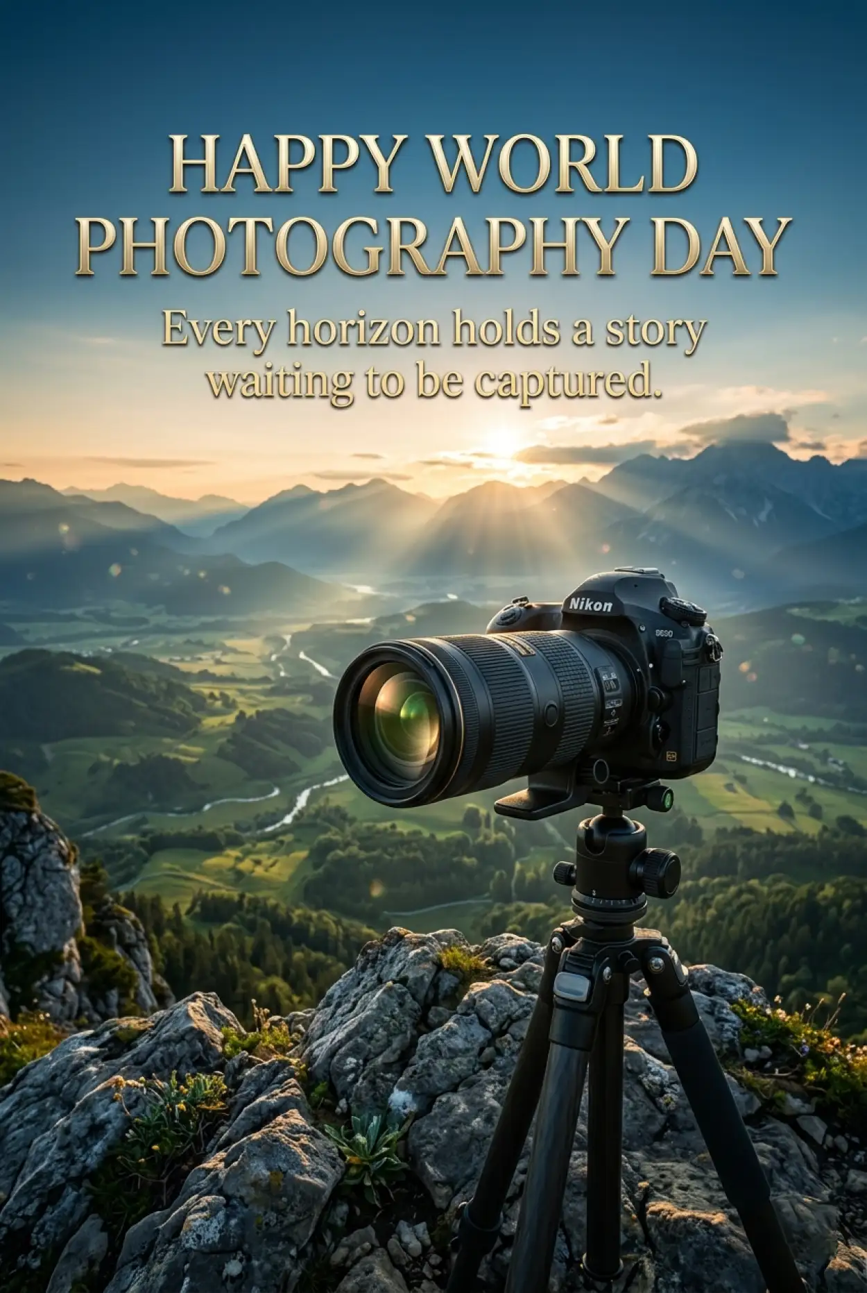 Free Download World Photography Day 2026 Inspirational Image - High Quality World Photography Day 2026 Image