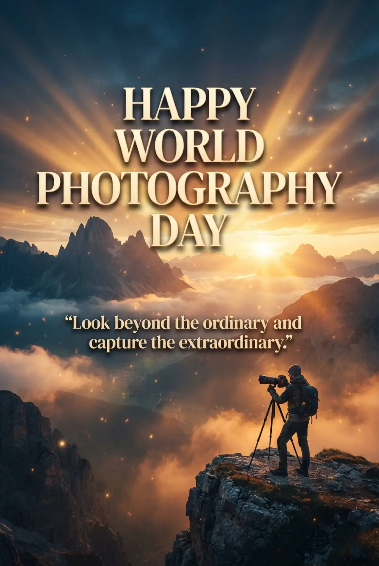 Free Download World Photography Day 2026 Photographer Png - High Quality World Photography Day 2026 Transparent PNG