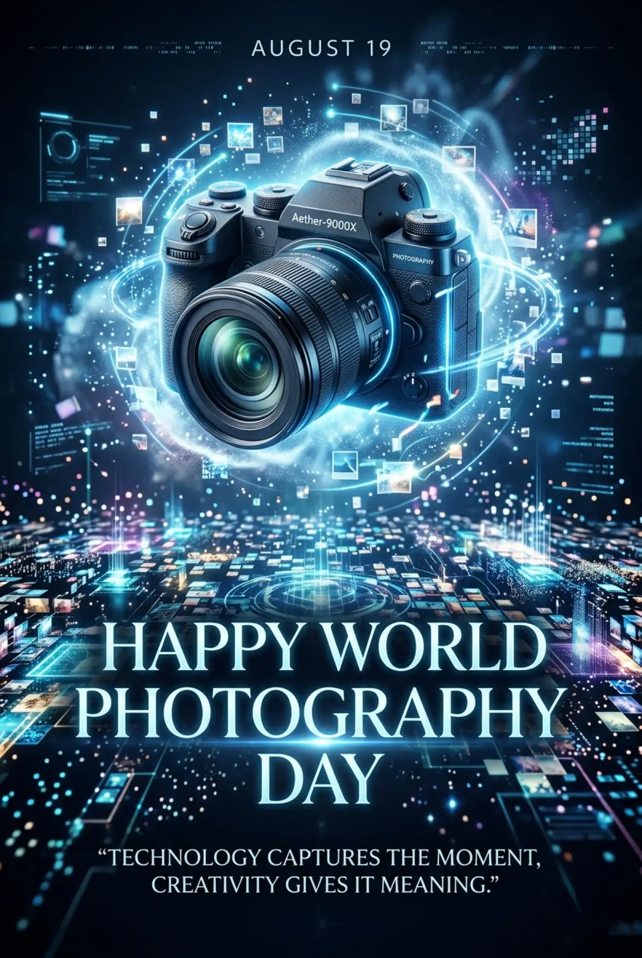 Free Download World Photography Day 2026 Photography Lovers Poster - High Quality World Photography Day 2026 Image