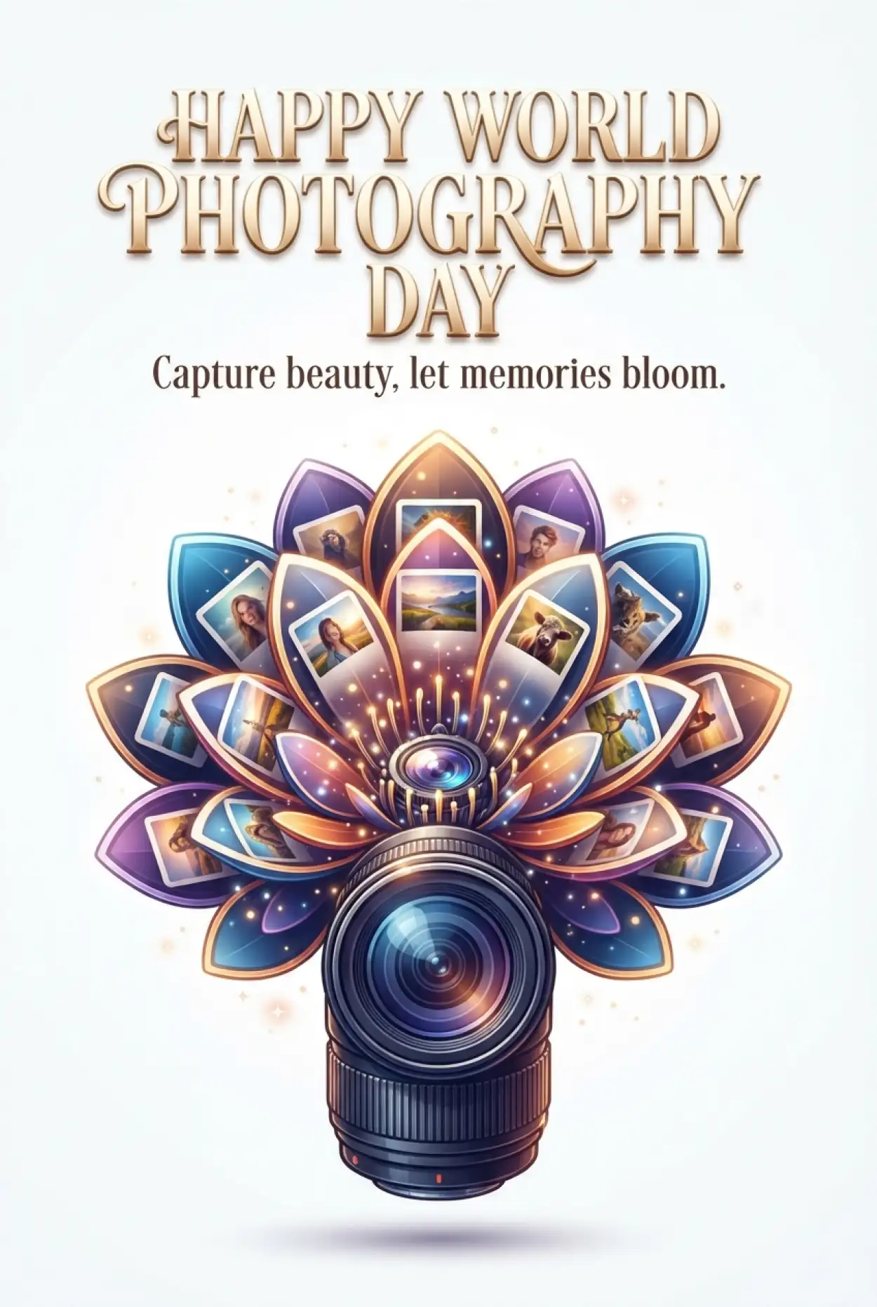 Free Download World Photography Day 2026 Photography Vector Design - High Quality World Photography Day 2026 Image