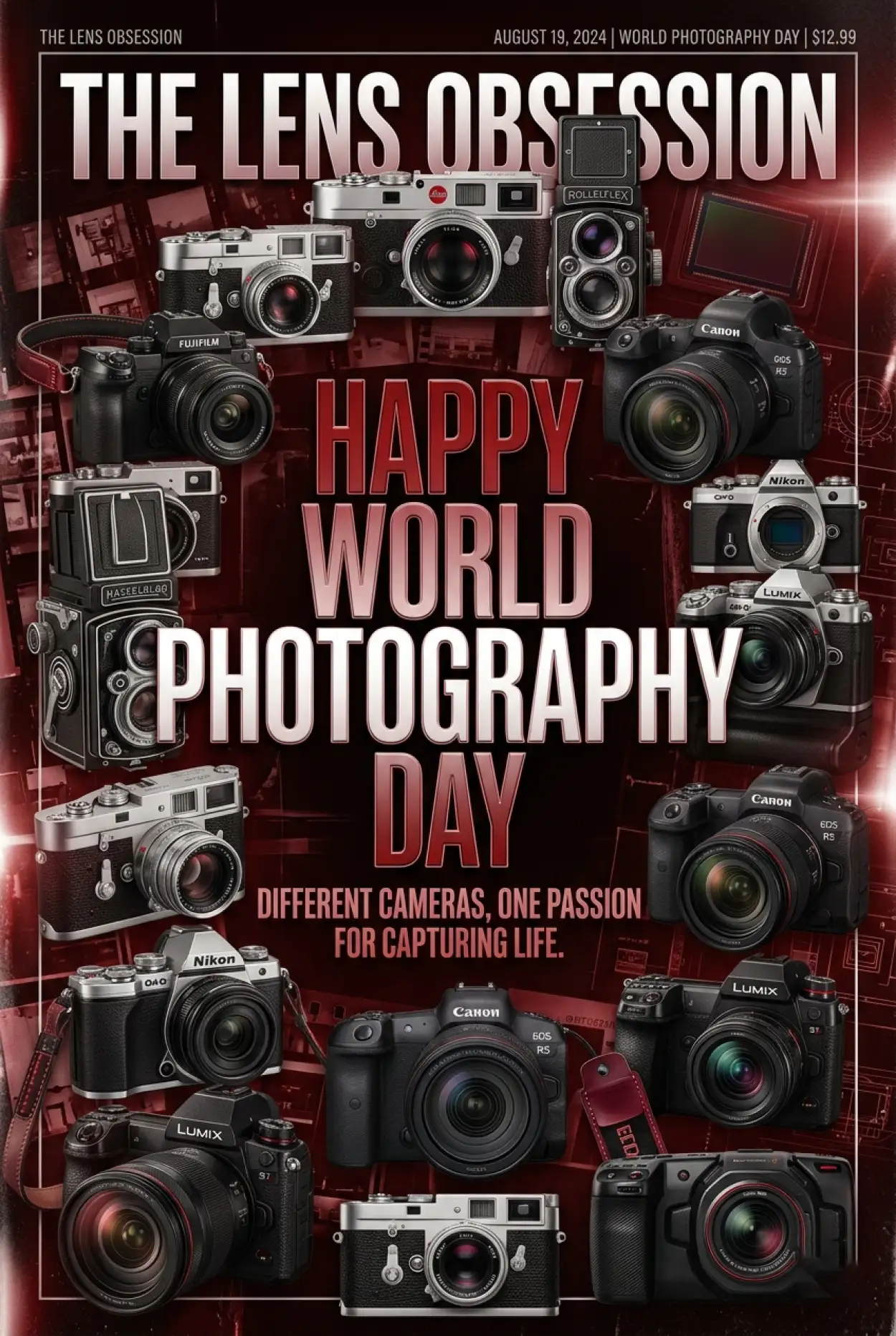 Free Download World Photography Day 2026 Professional Camera Image - High Quality World Photography Day 2026 Image