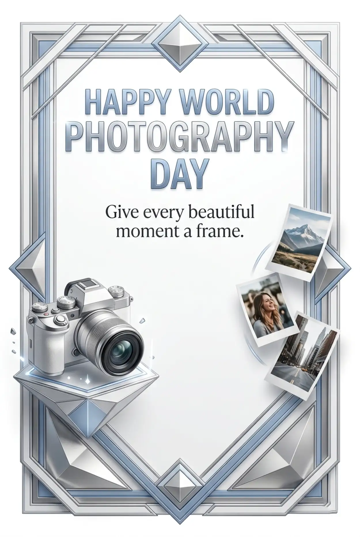 Free Download World Photography Day 2026 Shareable Images - High Quality World Photography Day 2026 Image