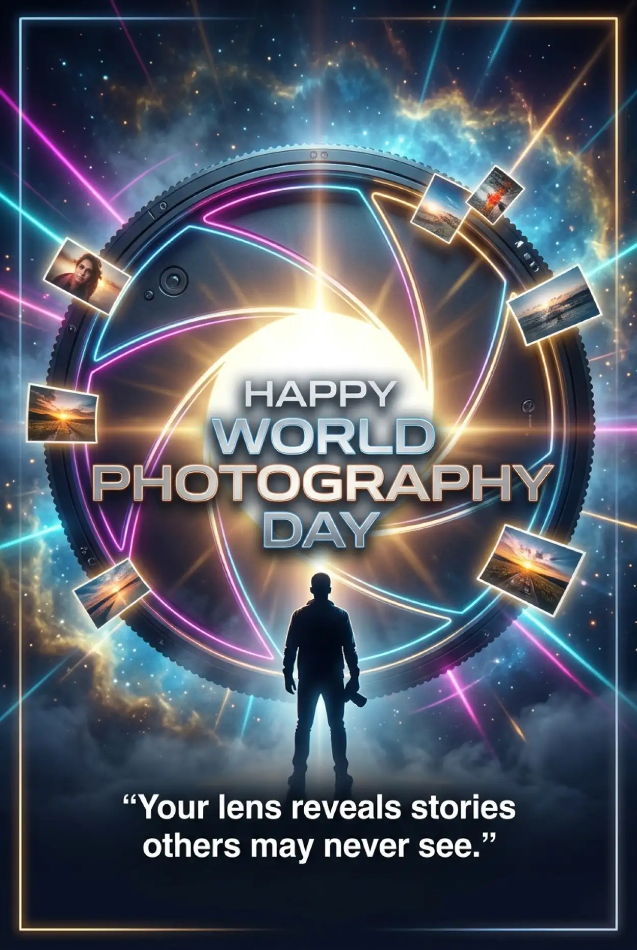 Free Download World Photography Day 2026 Transparent Background - High Quality World Photography Day 2026 Background Image