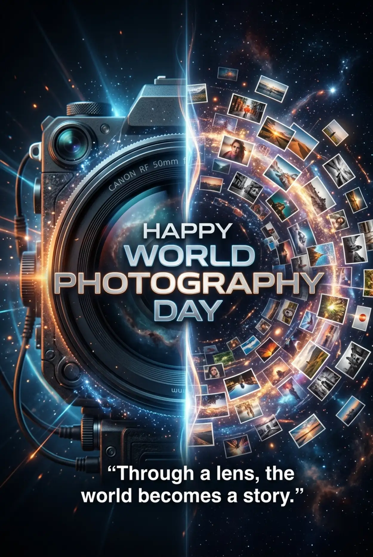 Free Download World Photography Day 2026 Viral Post Design - High Quality World Photography Day 2026 Image