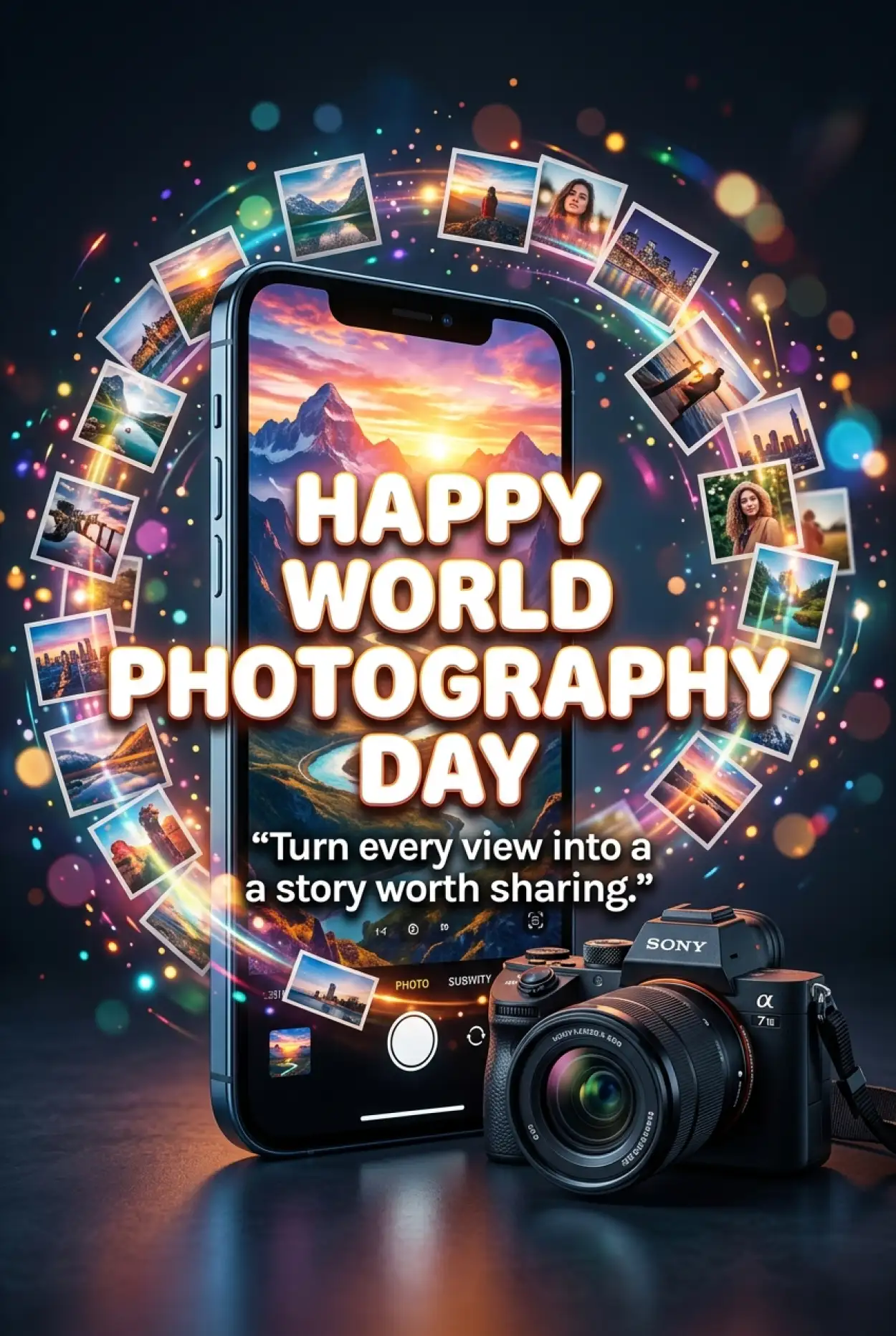 Free Download World Photography Day 2026 Whatsapp Wishes - High Quality World Photography Day 2026 Image