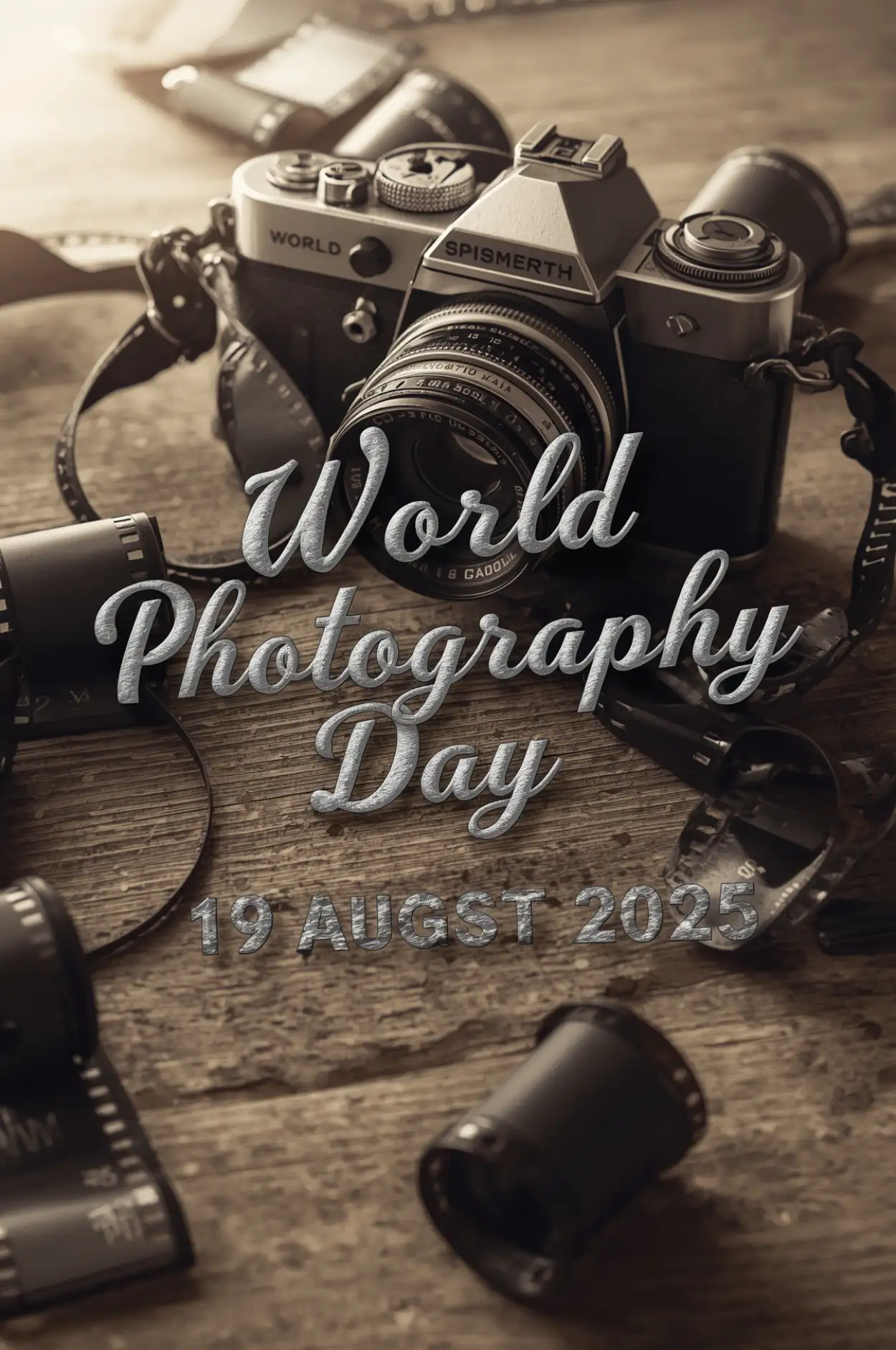 World Photography Day 3d Text Design Free - Royalty Free World Photography Day Image | Pngmagic Free Download World Photography Day 3d Text Design Free - High Quality World Photography Day Background