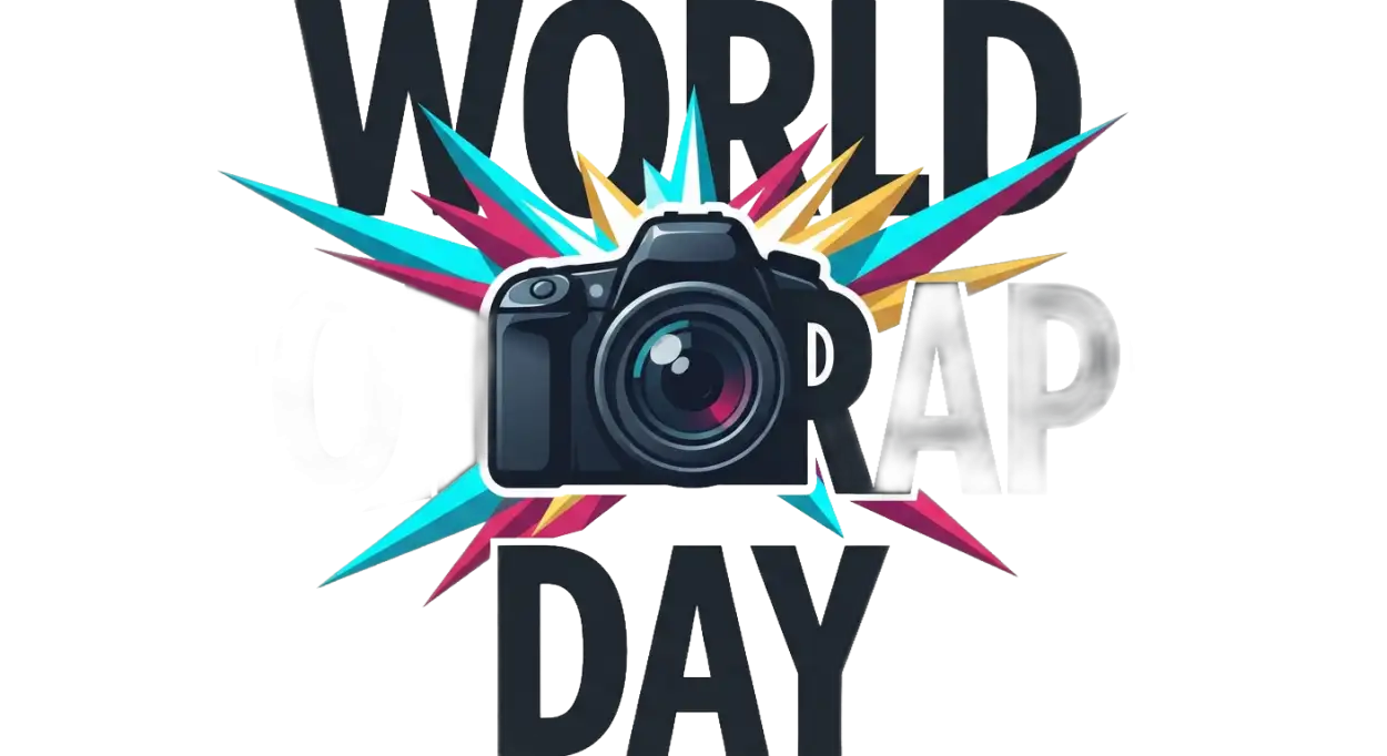 Free Download World Photography Day Colorful Png - High Quality World Photography Day Png Transparent PNG