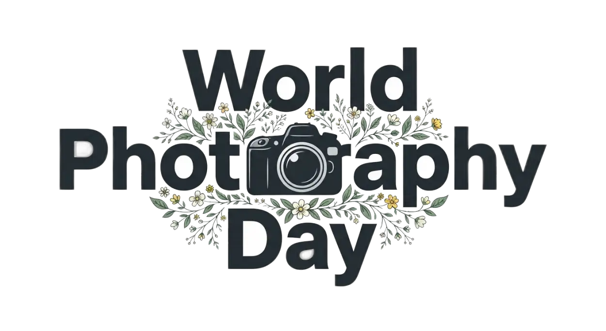 Free Download World Photography Day Modern Png - High Quality World Photography Day Png Transparent PNG