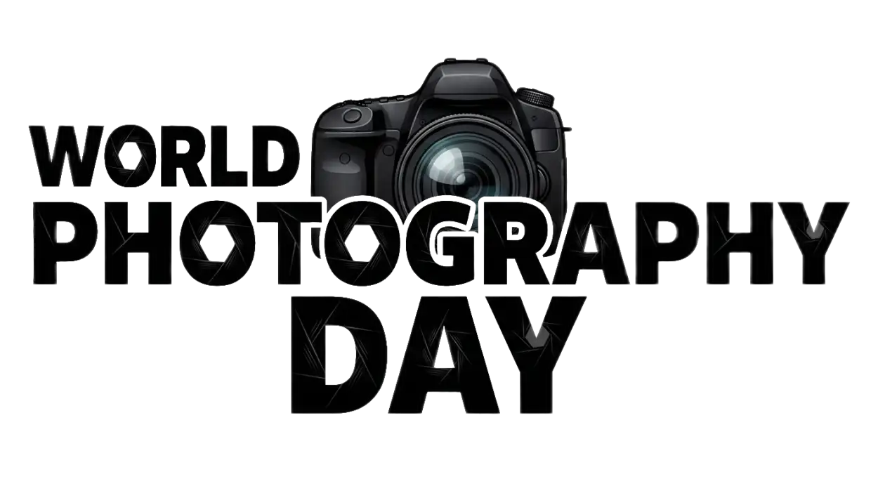 Free Download World Photography Day Poster Png - High Quality World Photography Day Png Transparent PNG